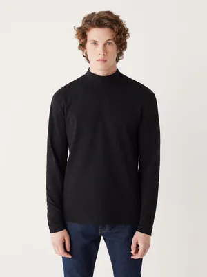 The Mockneck Sweater Black
