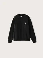 The Explorer Polar Fleece Crewneck Black