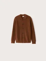 The Lambswool Overshirt Cinnamon