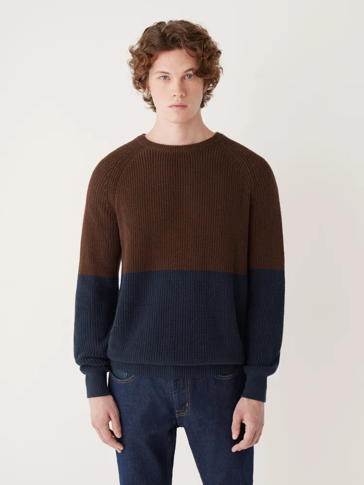 The Colour Block Sweater Café