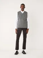 The Donegal Sweater Vest Charcoal