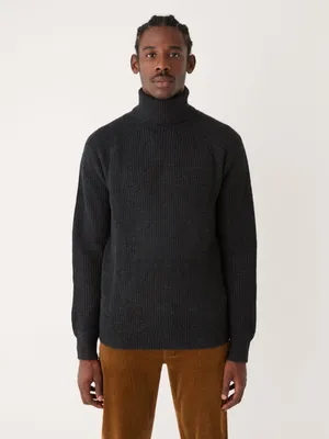 The Turtleneck Sweater Shadow Black