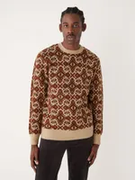 The Jacquard Sweater Sand