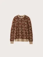 The Jacquard Sweater Sand