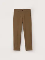 The Colin Tapered Fit Flex Pant Sepia
