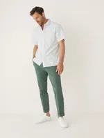The Colin Tapered Fit Flex Pant Evergreen