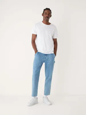 The Finn Relaxed Tapered Fit Jean Light Blue