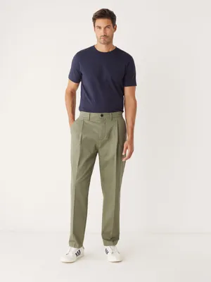 The Jamie Relaxed Tapered Fit Chino Pant Sage