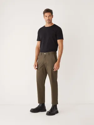 The Joey Straight Fit Cargo Pant Dark Taupe