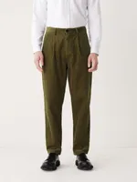 The Jamie Relaxed Tapered Fit Corduroy Pant Dark Olive