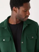 The French Terry Overshirt Pine Grove