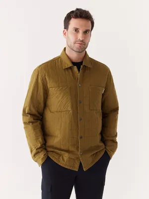 The Quilted Overshirt Butternut