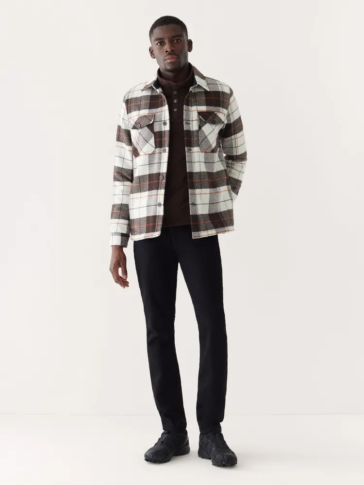 The Plaid Overshirt Espresso