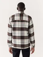 The Plaid Overshirt Espresso