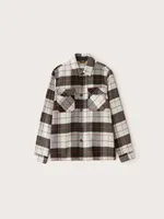 The Plaid Overshirt Espresso