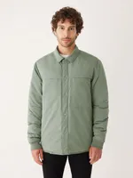 The Skyline Collared Jacket Agave Green