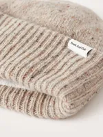 The Donegal Wool Beanie in Beige
