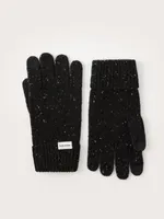 The Donegal Wool Gloves in Black