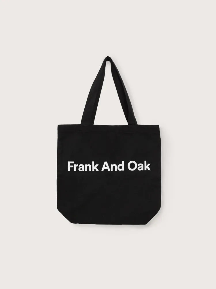 Frank And Oak Tote Bag in Black