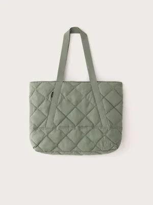 The Skyline Tote Bag in Agave Green