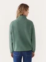 The Axis Polar Fleece Pullover Evergreen