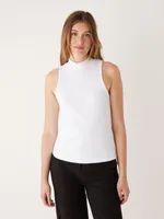 The Mockneck Tank Top Bright White