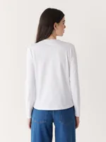 The Long Sleeve T-Shirt Bright White