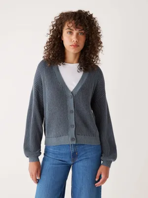 The Seacell™ Cardigan Stormy Blue