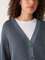 The Seacell™ Cardigan Stormy Blue
