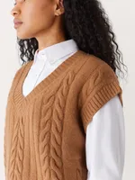 The Comfort Sweater Vest Mocha
