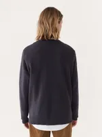 The Yak Wool Tunic Sweater Navy