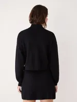 The Compact Mockneck Sweater Black