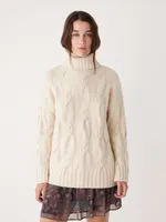 The Comfort Turtleneck Sweater Vanilla