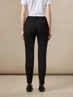 The Eleanor Slim Fit High Rise Flex Pant Black