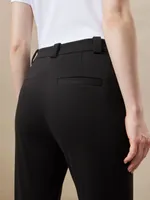 The Eleanor Slim Fit High Rise Flex Pant Black
