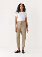 The Amelia Balloon Fit Pant Light Brown