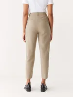 The Amelia Balloon Fit Pant Light Brown