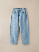 The Linda Balloon Fit High Rise Jean Light Wash
