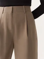 The Amelia Balloon Fit Pant Muted Brown