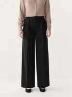 The Emma Ultra-Wide Fit Pant Black