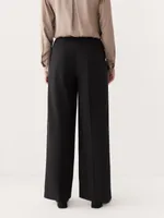 The Emma Ultra-Wide Fit Pant Black