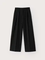 The Emma Ultra-Wide Fit Pant Black