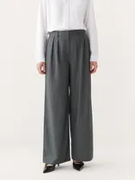 The Pinstripe Emma Pant Cool Grey