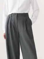 The Pinstripe Emma Pant Cool Grey