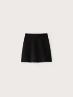 The Compact Mini Skirt Black