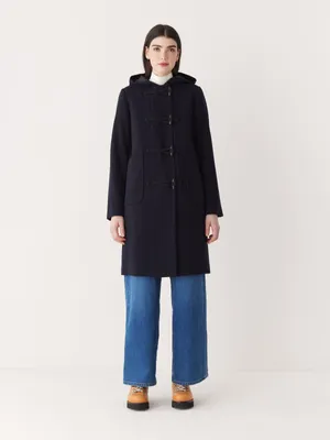 The Maybelle Duffle Coat Deep Blue