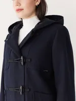 The Maybelle Duffle Coat Deep Blue