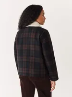 The Recycled Wool Bomber Jacket Pine Grove