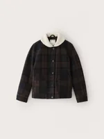 The Recycled Wool Bomber Jacket Pine Grove