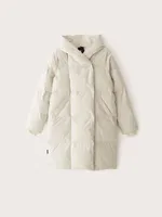 The Hygge Puffer Coat Silver Lining